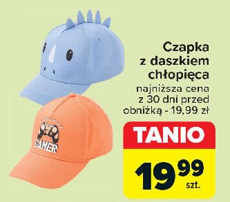 Czapka z daszkiem ch艂opi臋ca promocja