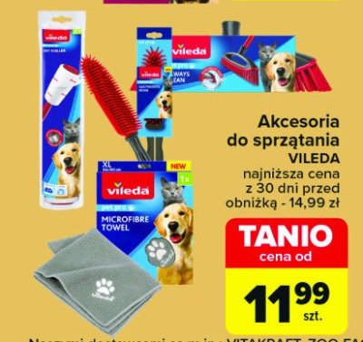 Rolka do usuwania sierści Vileda promocja