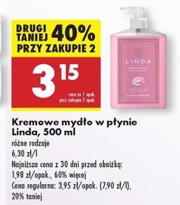 Myd艂o w p艂ynie floral harmony Linda promocja