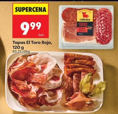 Tapas El Toro Rojo promocja w Biedronka