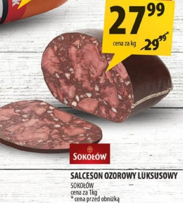 Salceson ozorowy luksusowy Sokołów promocja w Arhelan