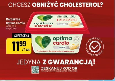 Margaryna Optima Cardio Original promocja w POLOmarket