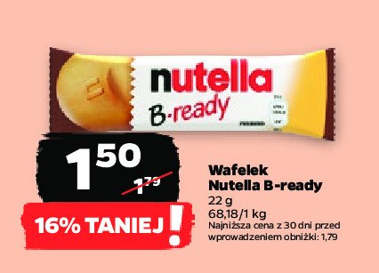 Baton Nutella b-ready promocja