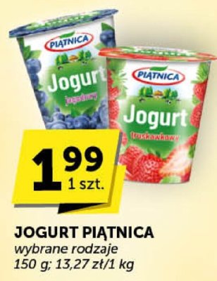 Jogurt Piątnica promocja w Euro Sklep