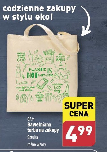 Torba bawe艂niana Gam promocja