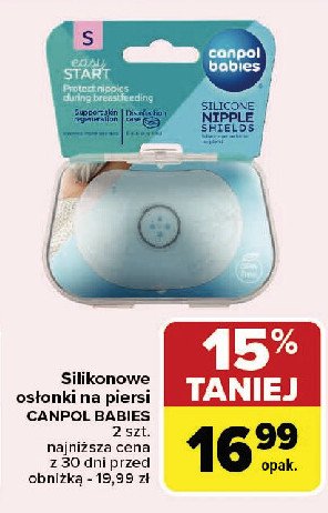 Osłonki piersi easy start Canpol babies promocja w Carrefour