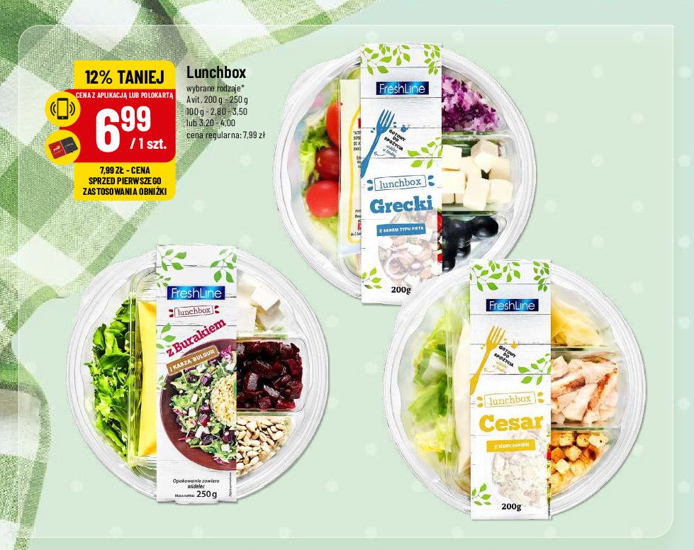 Lunchbox grecki Freshline promocja