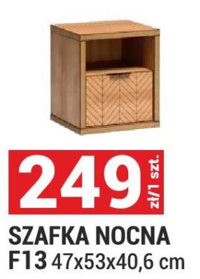 Szafka Nocna F13 47x53x40,6 cm promocja w Merkury Market