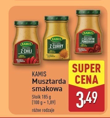 Musztarda z suszonymi pomidorami Kamis promocja w Aldi