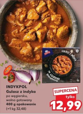 Gulasz z indyka po węgiersku promocja w Kaufland