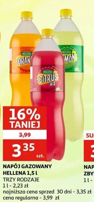 Napoj Hellena citrus promocja