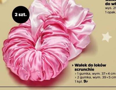 Wałek do loków, scrunchie promocja w Netto