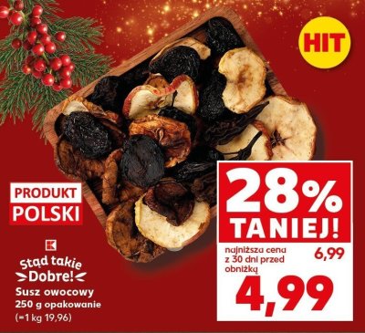 Susz owocowy 250 g promocja w Kaufland