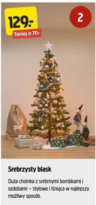 Choinka Srebrzysty blask promocja w Jula