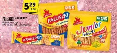 Paluszki Lajkonik Paluszki klasyczne duże promocja w Groszek