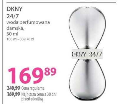 Perfumy DKNY 24/7 damska promocja w Hebe