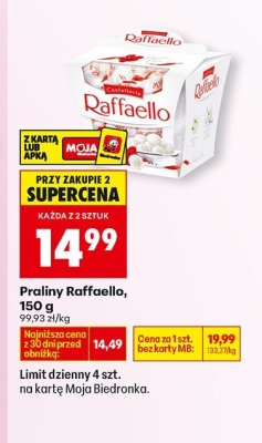 Praliny promocja w Biedronka