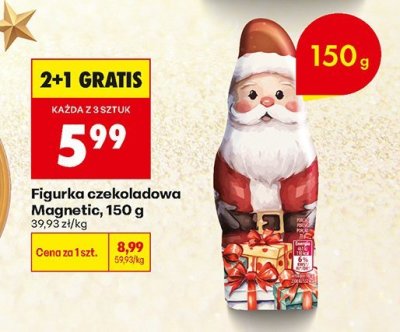 Figurka czekoladowa Magnetic, 150 g promocja w Biedronka