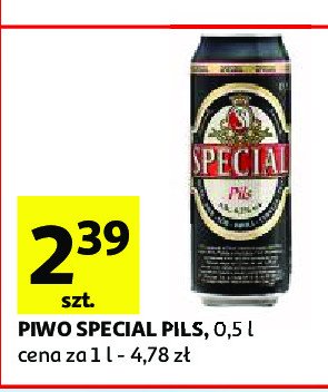 Piwo Special pils promocje