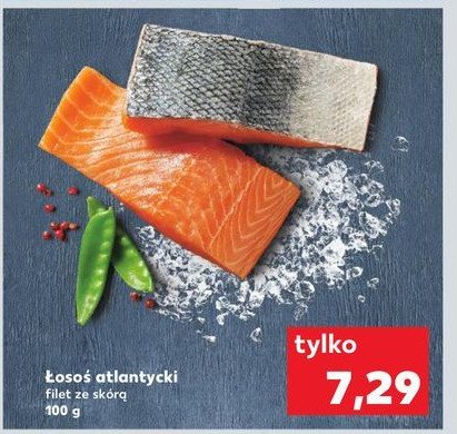 Łosoś atlantycki filet ze skórą promocja