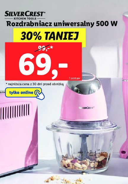 Rozdrabniacz uniwersalny 500 w Silvercrest promocja