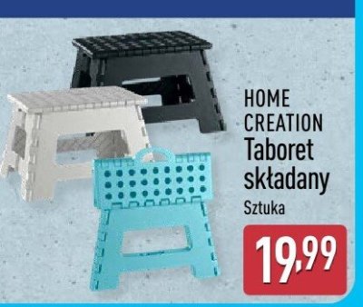 Taboret składany HOME CREATION promocja w Aldi