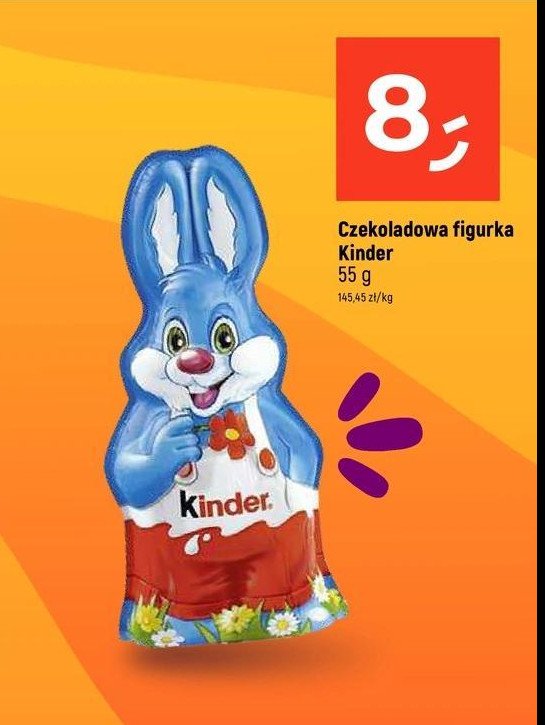 Zając wielkanocny Kinder promocja w Dealz