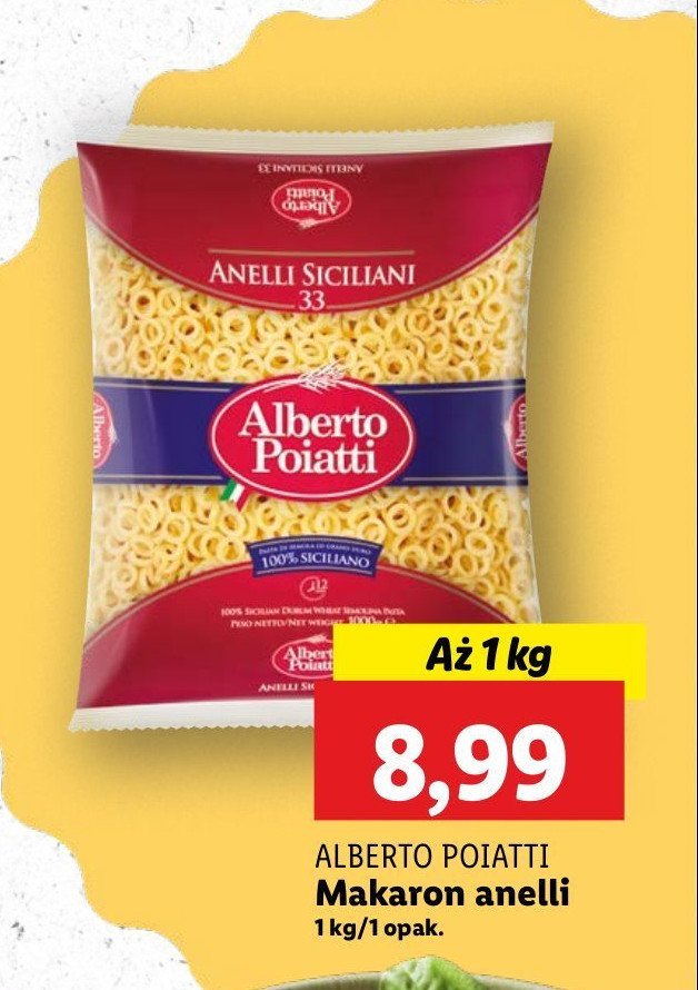 Makaron anelli siciliani promocja