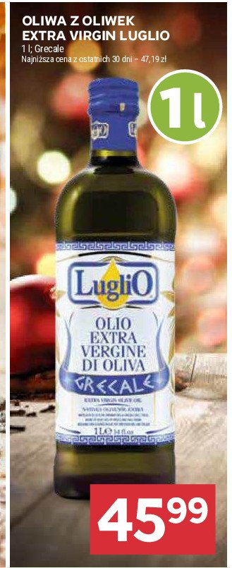 Oliwa extra virgin Luglio promocja