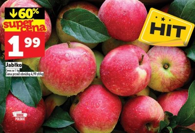 Jabłko promocja w TOPAZ