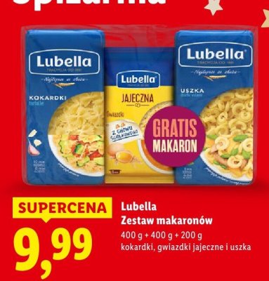 Makaron Lubella Zestaw makaronów promocja w Lidl