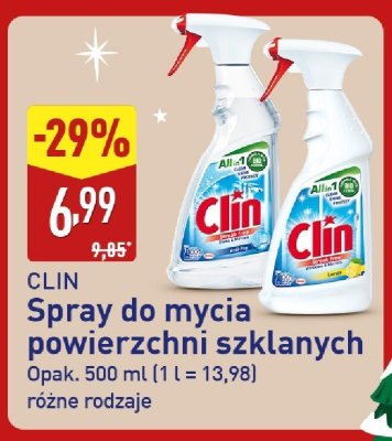 Spray do mycia powierzchni szklanych różne rodzaje promocja w Aldi