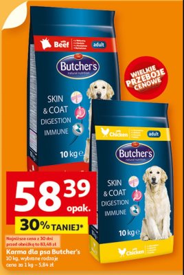 Karma dla psa kurczak Butcher's promocja