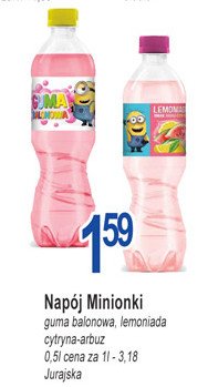 Nap贸j minionki Jurajska lemoniada promocja