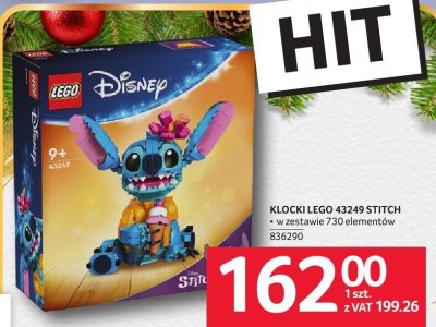 Klocki LEGO Disney 43249 Stitch promocja w Selgros
