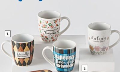 Kubek z dedykacją dla babci  promocja w Lidl