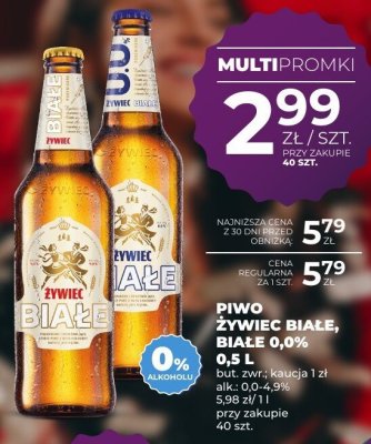 Piwo promocja w Duży Ben
