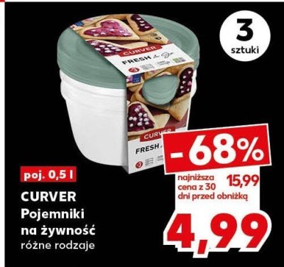 Pojemniki na żywność różne rodzaje  promocja w Kaufland
