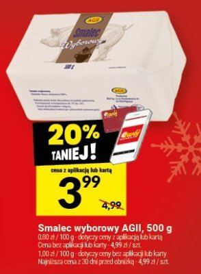 Smalec wyborowy AGII promocja w Twój Market