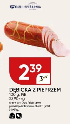Debicka z pieprzem promocja w Chata Polska