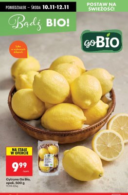 Cytryna Go Bio opak. 500 g promocja w Biedronka