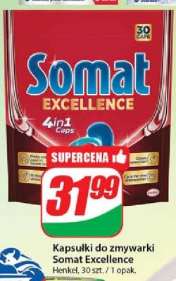 Tabletki do zmywarki SOMAT EXCELLENCE 4IN1 promocja