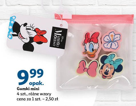 Gumki myszka minnie promocja