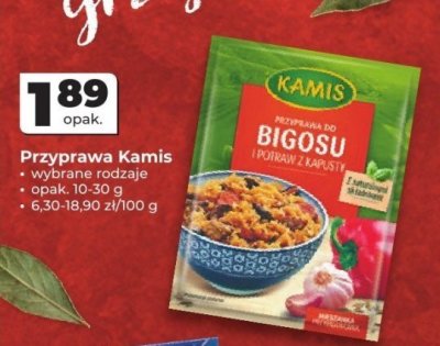 Przyprawa Kamis do Bigosu promocja w Odido