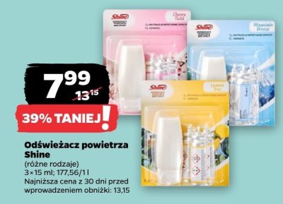 Odświeżacz powietrza, różne rodzaje promocja w Netto
