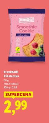 Ciasteczka Smoothie Cookie promocja w Lidl