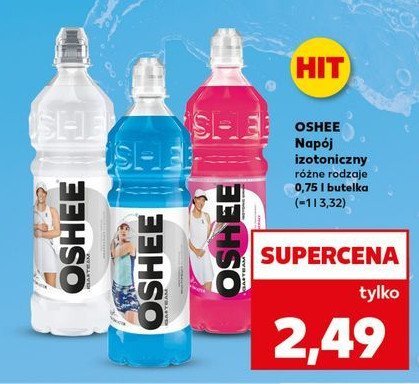 Nap贸j izotoniczny r贸偶owy grejpfrut Oshee promocja