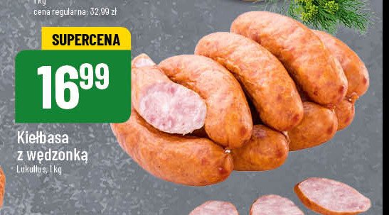 Kie艂basa z w臋dzonk膮 Lukullus promocja