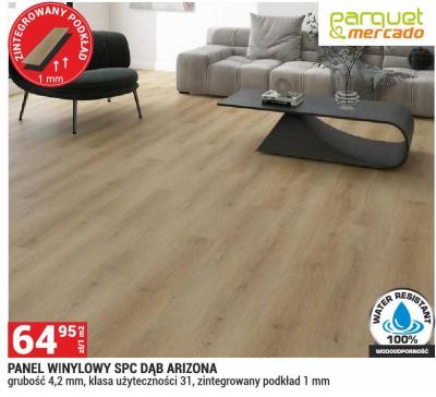 Panel winylowy SPC Dąb Arizona promocja w Merkury Market
