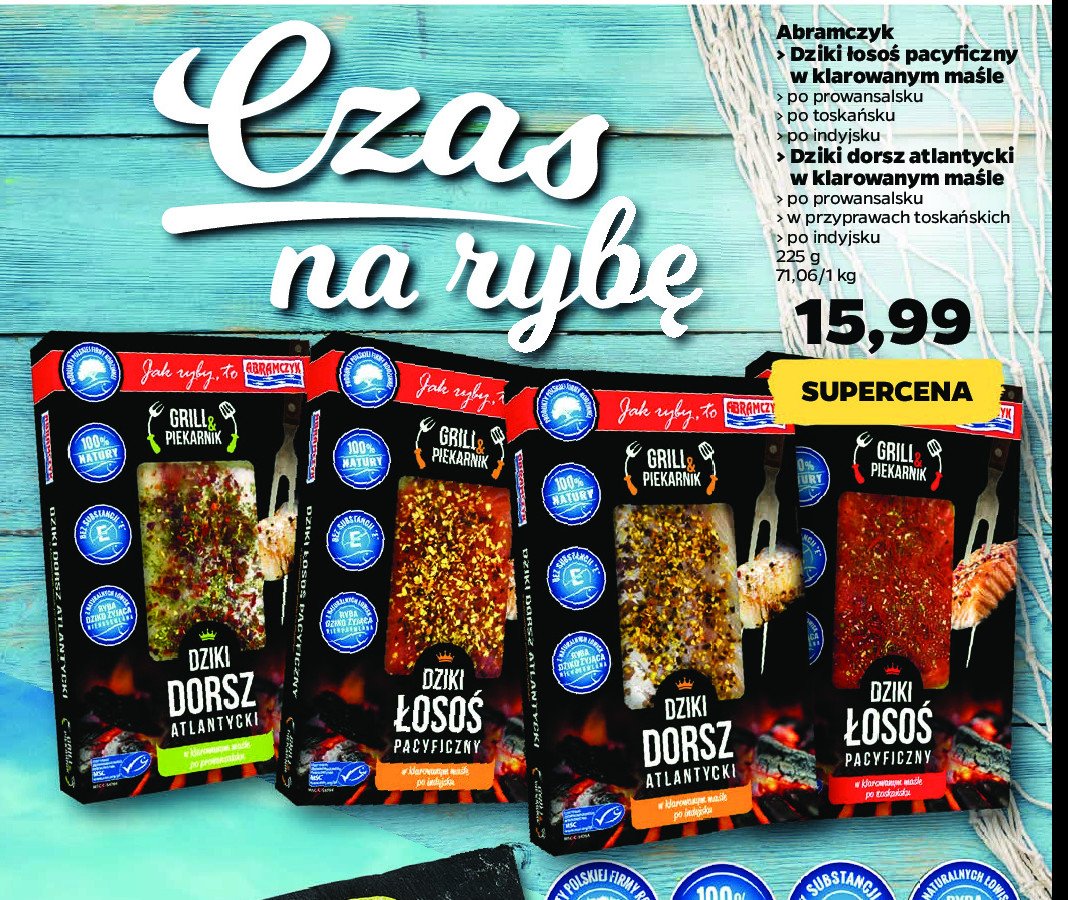 Łosoś pacyficzny po prowansalsku Abramczyk promocja w POLOmarket